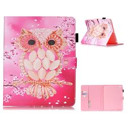Petal Owl Folio Stand Leather Wallet Case for iPad 4 the New iPad iPad2 iPad3