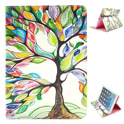 The Tree of Life Folio Stand Leather Wallet Case for iPad Air / iPad 5