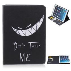Crooked Grin Folio Stand Leather Wallet Case for iPad Air / iPad 5