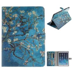 Apricot Tree Painting Tablet Leather Wallet Flip Cover for iPad Air iPad5