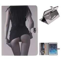 Sexy Girls Painting Tablet Leather Wallet Flip Cover for iPad Air iPad5