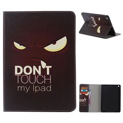 Angry Eyes Folio Flip Stand Leather Wallet Case for iPad Air iPad5