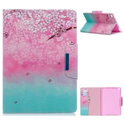 Gradient Flower Folio Flip Stand Leather Wallet Case for iPad Air iPad5