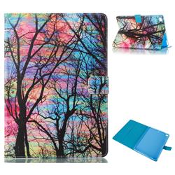 Color Tree Folio Stand Leather Wallet Case for iPad Air iPad5