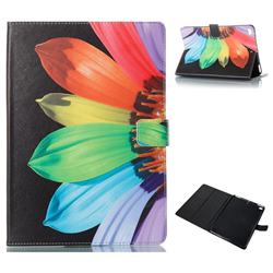 Colorful Sunflower Folio Stand Leather Wallet Case for iPad Air iPad5