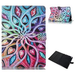 Spreading Flowers Folio Stand Leather Wallet Case for iPad Air iPad5