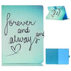 Love Forever Folio Stand Leather Wallet Case for iPad Air iPad5