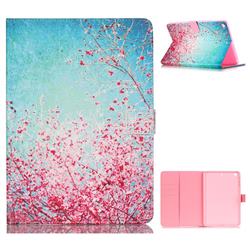 Cherry Blossoms Folio Stand Leather Wallet Case for iPad Air iPad5