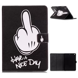 Have a Nice Day Folio Stand Leather Wallet Case for iPad Air iPad5