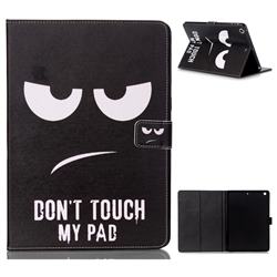 Do Not Touch My Phone Folio Stand Leather Wallet Case for iPad Air iPad5