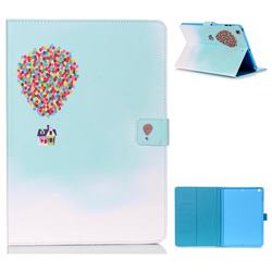 Hot Air Balloon Folio Stand Leather Wallet Case for iPad Air iPad5
