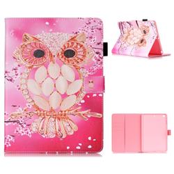 Petal Owl Folio Stand Leather Wallet Case for iPad Air iPad5