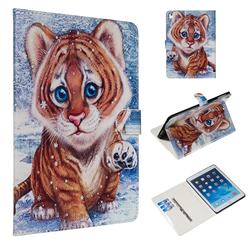 Sweet Tiger Smooth Leather Tablet Wallet Case for iPad Air iPad5