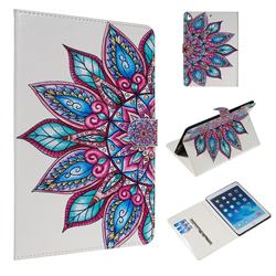 Mandala Flower Smooth Leather Tablet Wallet Case for iPad Air iPad5