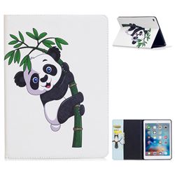 Bamboo Panda Folio Stand Leather Wallet Case for iPad Air 2 iPad6