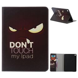 Angry Eyes Folio Flip Stand Leather Wallet Case for iPad Air 2 iPad6