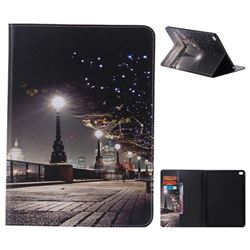 City Night View Folio Flip Stand Leather Wallet Case for iPad Air 2 iPad6