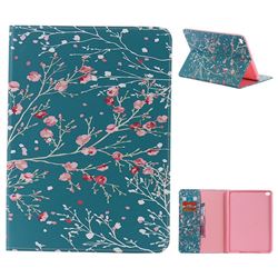 Apricot Tree Folio Flip Stand Leather Wallet Case for iPad Air 2 iPad6
