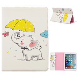 Umbrella Elephant Folio Stand Tablet Leather Wallet Case for iPad Air 2 iPad6