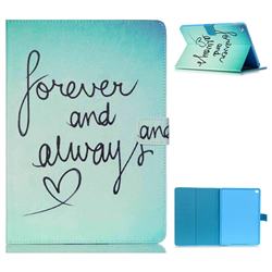 Love Forever Folio Stand Leather Wallet Case for iPad Air 2 iPad6