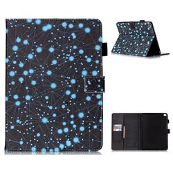 Constellation Folio Stand Leather Wallet Case for iPad Air 2 iPad6