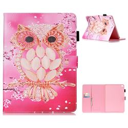 Petal Owl Folio Stand Leather Wallet Case for iPad Air 2 iPad6