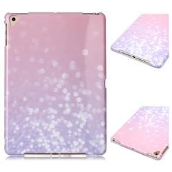 Glitter Pink Marble Clear Bumper Glossy Rubber Silicone Phone Case for iPad 9.7 2017 9.7 inch