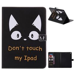 Cat Ears Folio Flip Stand Leather Wallet Case for iPad 9.7 2017 9.7 inch