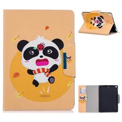 Ladybug Panda Folio Flip Stand Leather Wallet Case for iPad 9.7 2017 9.7 inch