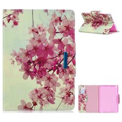 Cherry Blossoms Folio Flip Stand Leather Wallet Case for iPad 9.7 2017 9.7 inch