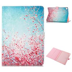 Cherry Blossoms Folio Stand Leather Wallet Case for Apple iPad 9.7 (2018)