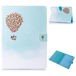 Hot Air Balloon Folio Stand Leather Wallet Case for Apple iPad 9.7 (2018)