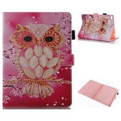 Petal Owl Folio Stand Leather Wallet Case for Apple iPad 9.7 (2018)