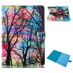 Color Tree Folio Stand Leather Wallet Case for iPad Air (3rd Gen) 10.5 2019