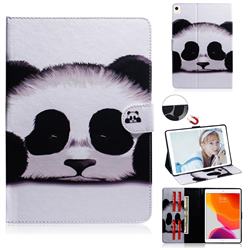 Sleeping Panda Painting Tablet Leather Wallet Flip Cover for iPad Air (3rd Gen) 10.5 2019