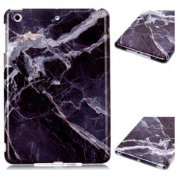 Gray Stone Marble Clear Bumper Glossy Rubber Silicone Phone Case for iPad Mini 1 2 3