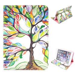 The Tree of Life Folio Stand Leather Wallet Case for iPad Mini / iPad Mini 2 / iPad Mini 3