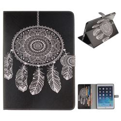 Black Wind Chimes Painting Tablet Leather Wallet Flip Cover for iPad Mini 1 2 3