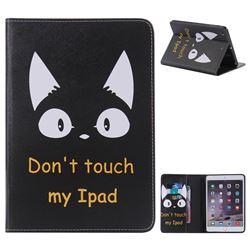 Cat Ears Folio Flip Stand Leather Wallet Case for iPad Mini 1 2 3
