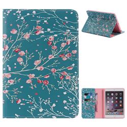 Apricot Tree Folio Flip Stand Leather Wallet Case for iPad Mini 1 2 3