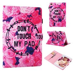 Retro Flowers Folio Stand Leather Wallet Case for iPad Mini 1 2 3