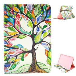 The Tree of Life Folio Stand Leather Wallet Case for iPad Mini 4