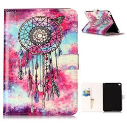 Butterfly Chimes Folio Flip Stand PU Leather Wallet Case for iPad Mini 4