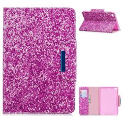 Powder Sand Folio Flip Stand Leather Wallet Case for iPad Mini 4