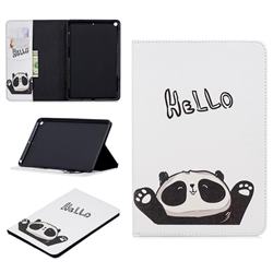 Hello Panda Folio Stand Tablet Leather Wallet Case for iPad Mini 5 Mini5