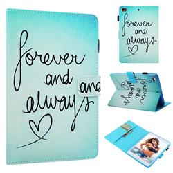 Love Forever Folio Stand Leather Wallet Case for iPad Mini 5 Mini5