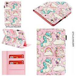 Angel Pony 3D Painted Leather Wallet Tablet Case for iPad Mini 5 Mini5