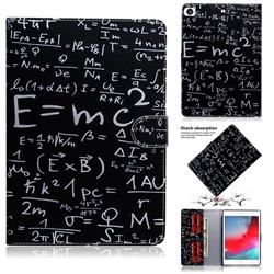 Math Formula Painting Tablet Leather Wallet Flip Cover for iPad Mini 5 Mini5