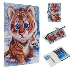 Sweet Tiger Smooth Leather Tablet Wallet Case for iPad Mini 5 Mini5