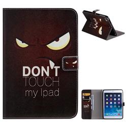 Angry Eyes Folio Flip Stand Leather Wallet Case for iPad Mini 5 Mini5